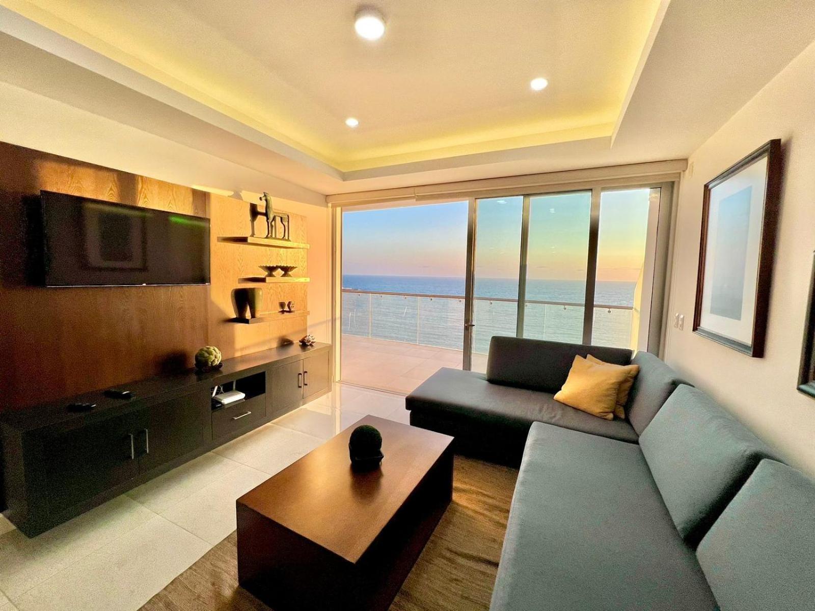 Апартаменты Sunset View Malecon 1402 Vista Panoramica Al Mar Масатлан Экстерьер фото